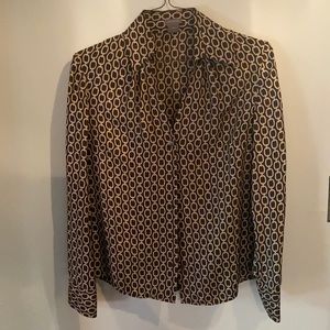 Ann Taylor 100% silk blouse
